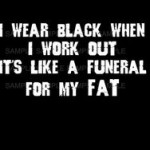 wear black